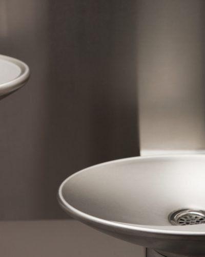 Modern Drinking Fountains, at two heights